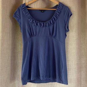 Banana Republic blue shirt. Women’s large (L) Super soft.